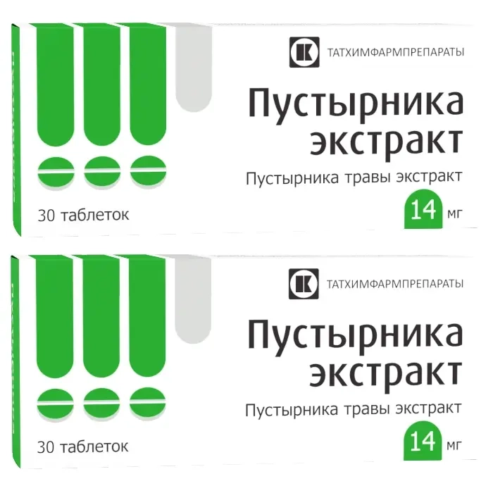 Изображение товара Набор из 2-х уп Пустырника экстракт №30 Изображение товара Набор из 2-х уп Пустырника экстракт №30