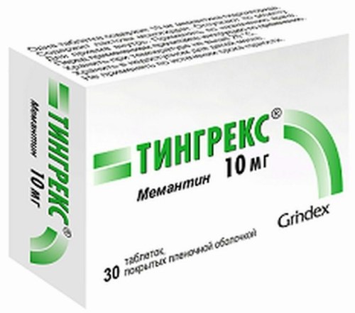 Изображение товара Тингрекс 10 мг - таблетки для лечения деменции и Альцгеймера Изображение товара Тингрекс 10 мг - таблетки для лечения деменции и Альцгеймера