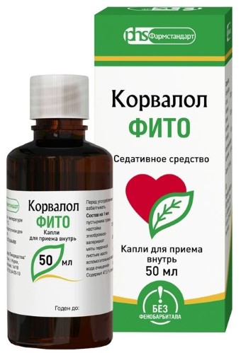 Изображение товара Корвалол фито капли для приема внутрь 50 мл флакон-капельница