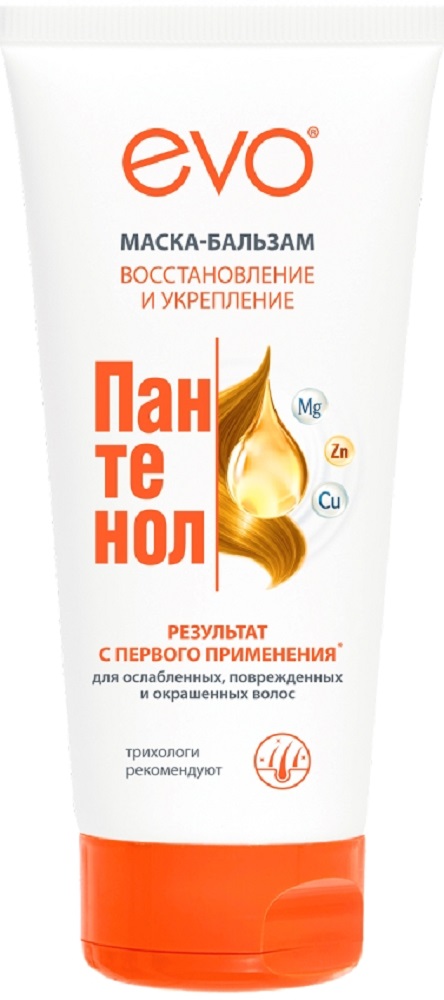 Изображение товара Маска-бальзам Evo пантенол 200 мл для восстановления сухих поврежденных окрашенных волос