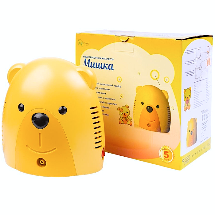 Ингалятор (небулайзер) Мишка (Bear) компрессорный Трехрежимный инструкция по применению