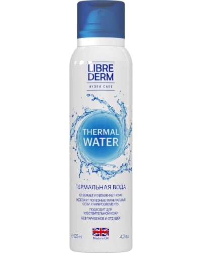 Изображение товара Librederm вода термальная 125 гр