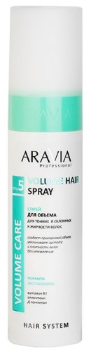 Изображение товара Aravia professional спрей для объема для тонких и склонных к жирности волос 250 мл