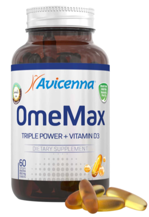 Изображение товара Авиценна омемакс с витамином д 60 шт. капсулы массой 1721 мг