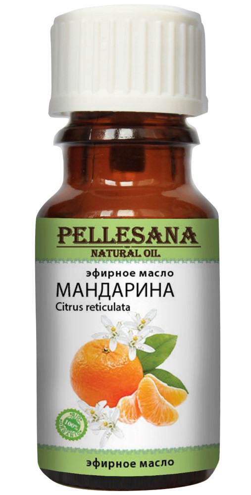 Изображение товара Эфирное масло мандарина Pellesana 10 мл для ароматерапии и косметики