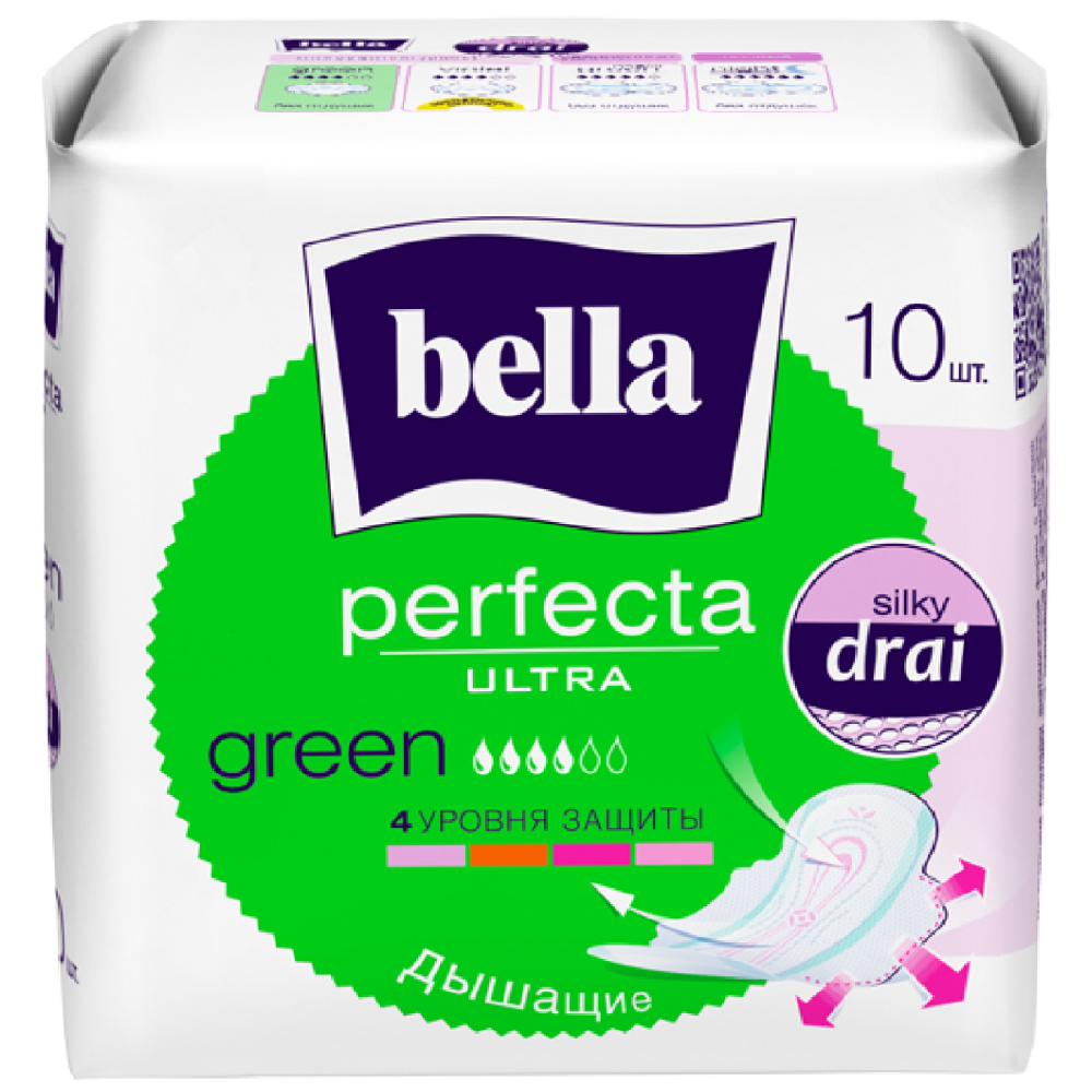 Bella прокладки perfecta ultra green 10 шт. - цена 0 руб., купить в  интернет аптеке в Москве Bella прокладки perfecta ultra green 10 шт.,  инструкция по применению