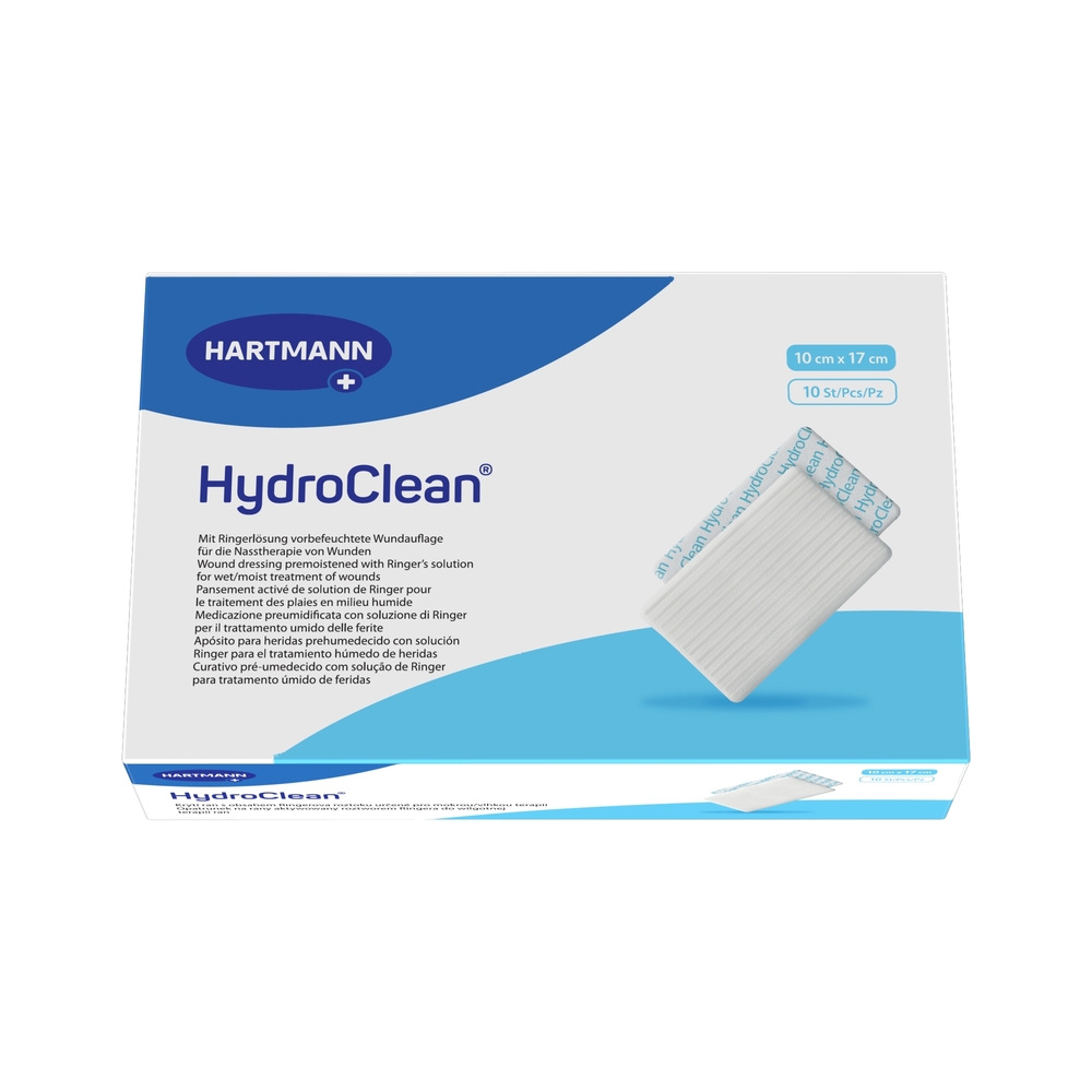 Изображение товара Гидроактивная стерильная повязка HydroClean 10 шт. для влажного заживления ран