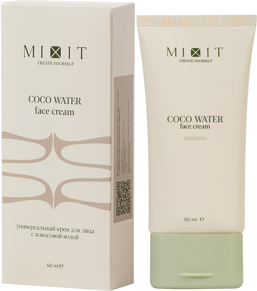 Изображение товара Mixit Coco Water Face Cream универсальный крем с кокосовой водой 50 мл