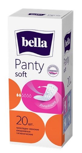 Изображение товара Bella panty soft ежедневные прокладки 20 шт.