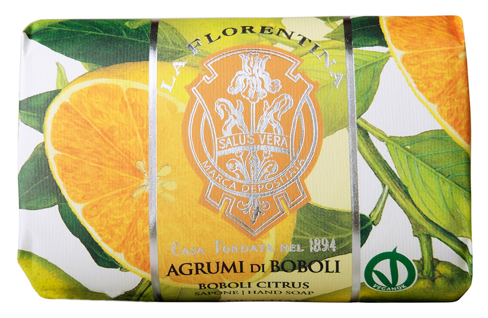 Изображение товара Туалетное твердое мыло La florentina цитрус 200 гр для лица и тела