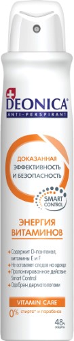 Изображение товара Deonica антиперспирант энергия витаминов 200 мл аэрозоль