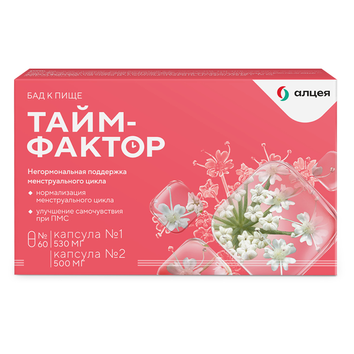 Изображение товара Тайм фактор 60 шт капсулы - биологически активная добавка для женщин