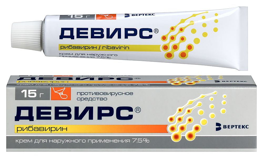 Девирс 7,5% крем для наружного применения 15 гр инструкция по применению