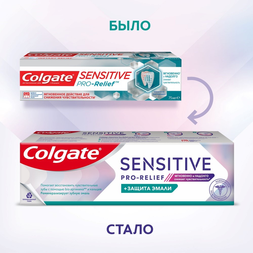 Colgate sensitive pro-relief зубная паста 75 мл - цена 333.10 руб., купить  в интернет аптеке в Осинниках Colgate sensitive pro-relief зубная паста 75  мл, инструкция по применению