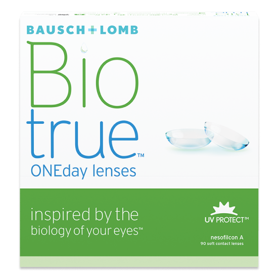Изображение товара Bausch+Lomb Biotrue ONEday однодневные контактные линзы -1,50 90 шт