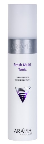 Изображение товара Освежающий тоник-лосьон 2 в 1 Aravia professional 250 мл для лица