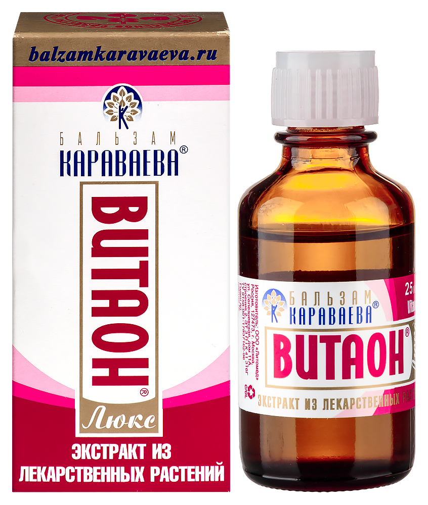 Витаон-люкс бальзам караваева для ухода за кожей 25 мл - цена 300 руб.,  купить в интернет аптеке в Москве Витаон-люкс бальзам караваева для ухода  за кожей 25 мл, инструкция по применению