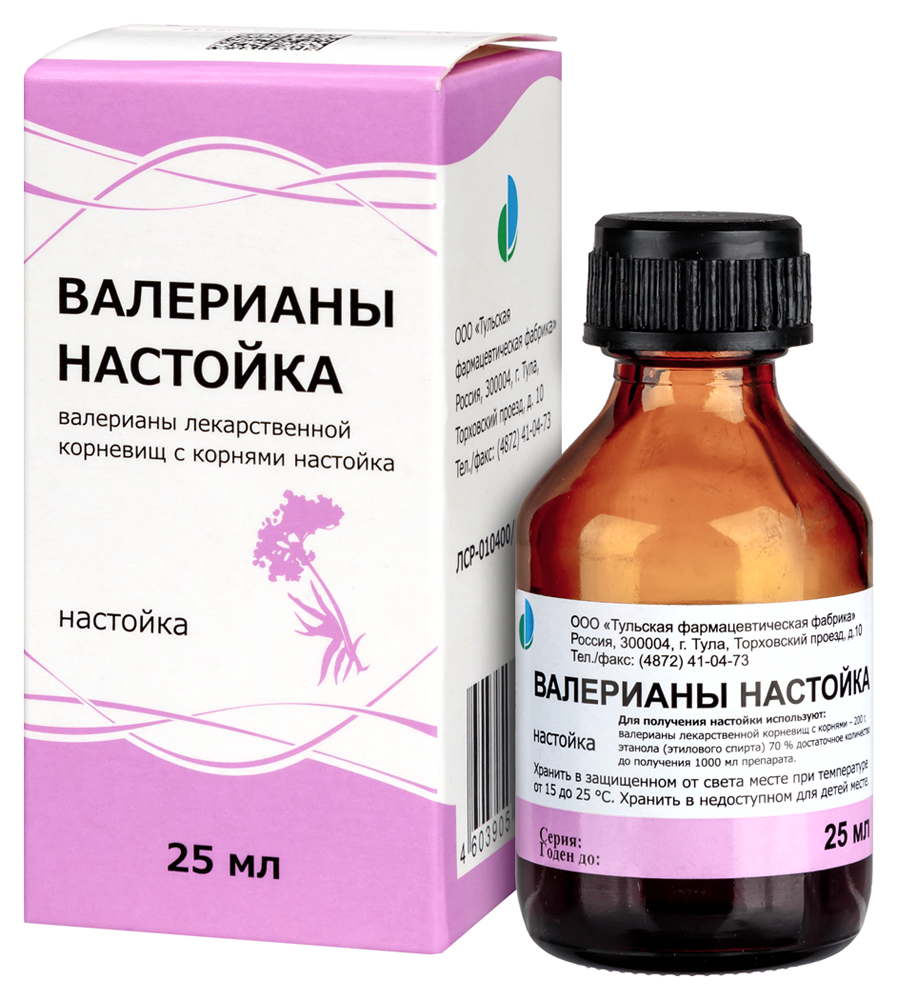 Валерианы настойка флакон 25 мл - цена 64 руб., купить в интернет аптеке в  Куртамыше Валерианы настойка флакон 25 мл, инструкция по применению