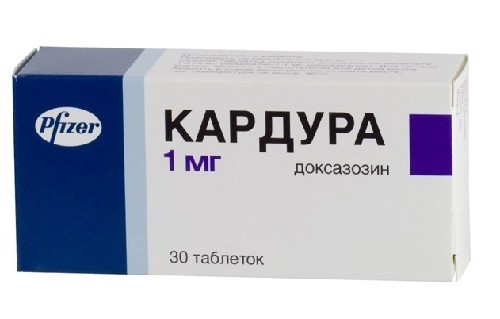 КАРДУРА 0,001 N30 ТАБЛ инструкция по применению