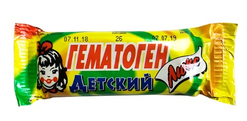 Изображение товара Гематоген детский люкс 50 гр плитка - профилактика анемии