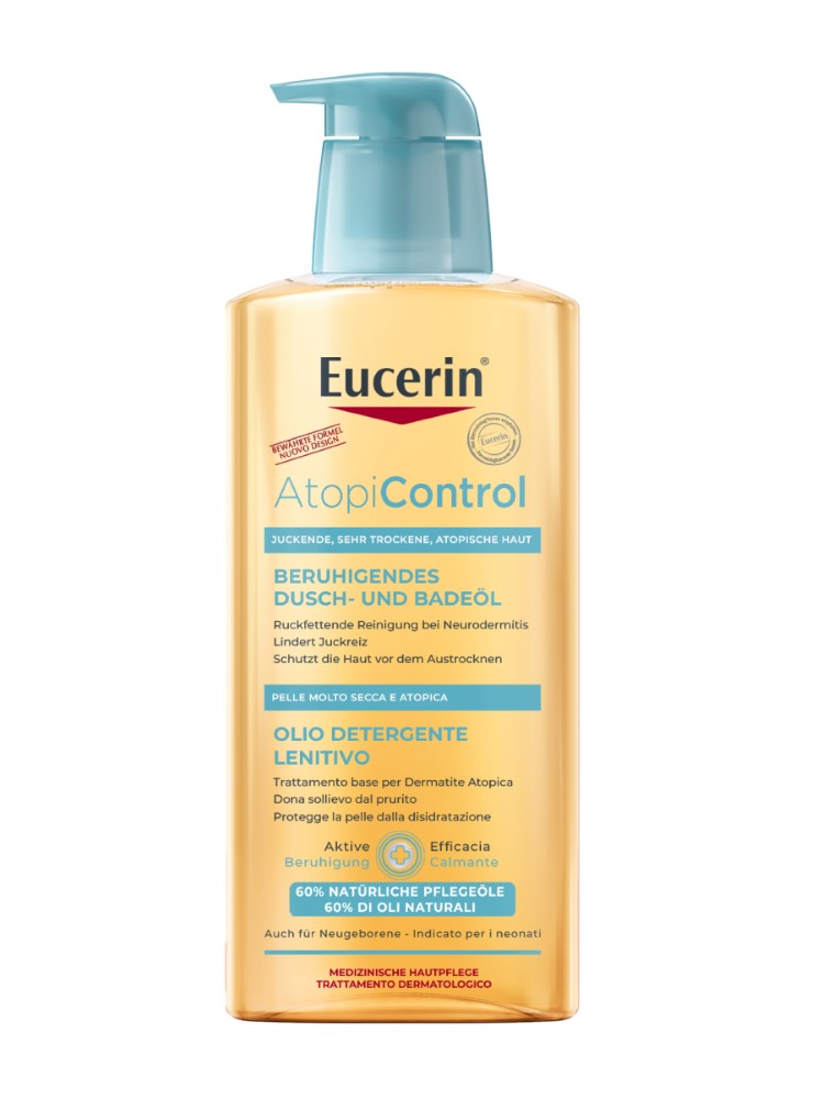 Изображение товара Eucerin atopi control очищающее масло для душа 400 мл для чувствительной кожи