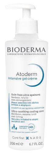 Изображение товара Bioderma Atoderm гель-крем интенсив для сухой и чувствительной кожи 200 мл