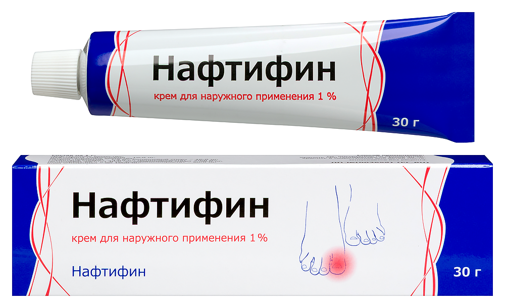 Изображение товара Нафтифин 1% крем для наружного применения 30 гр от грибковых инфекций
