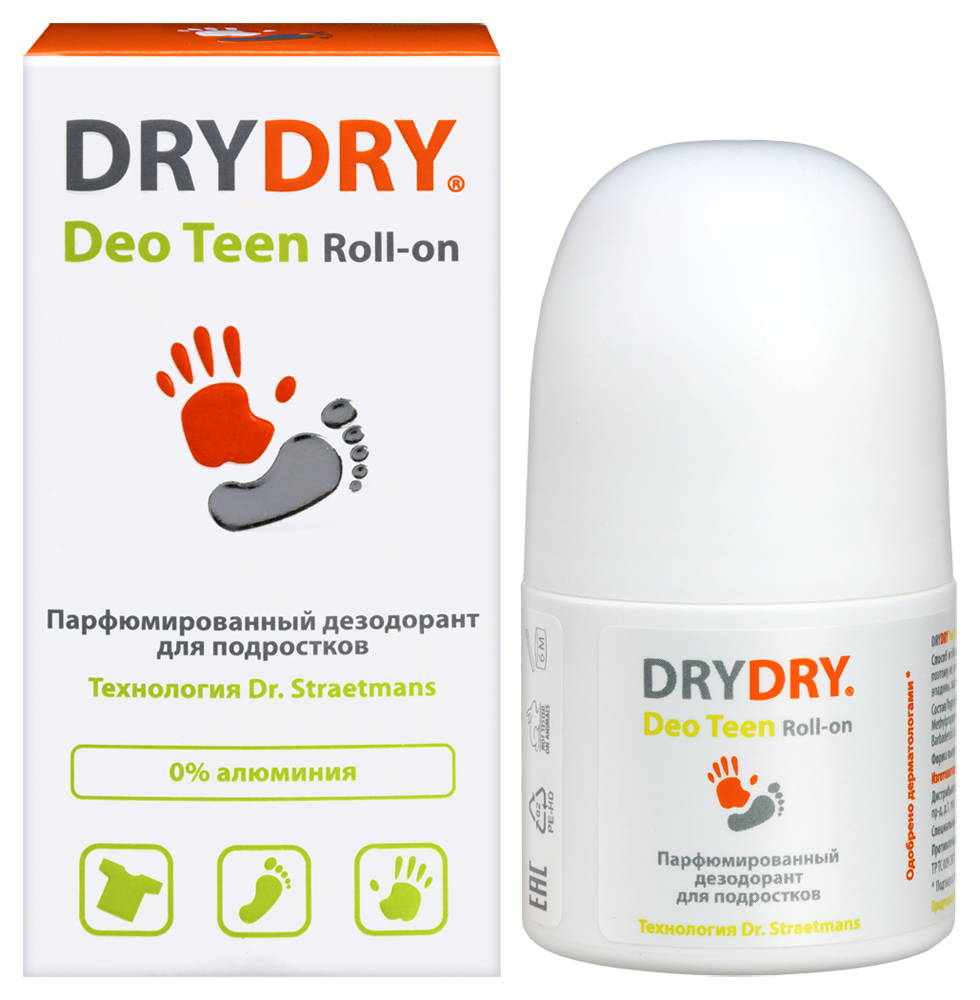 Изображение товара Drydry de deo teen дезодорант для подростков парфюмированный 50 мл