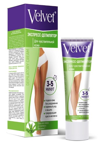 Изображение товара Velvet экспресс-депилятор для чувствительной кожи 100 мл