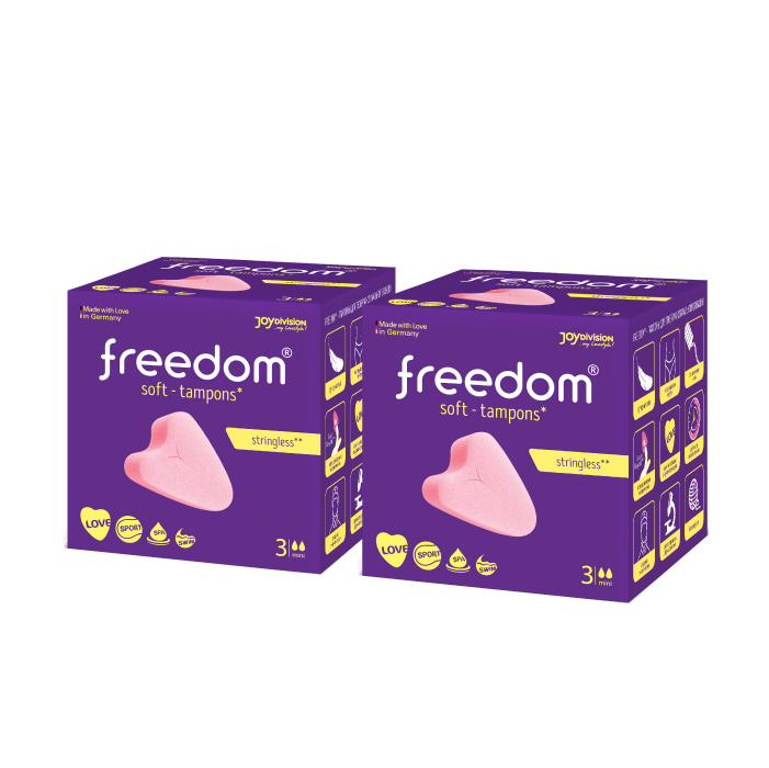 Изображение товара Набор из 2-х упаковок FREEDOM тампоны mini №3