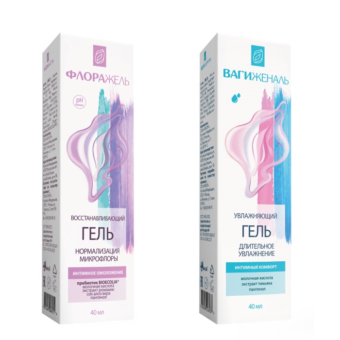 Изображение товара Набор гелей для интимной гигиены ВАГИЖЕНАЛЬ и ФЛОРАЖЕЛЬ