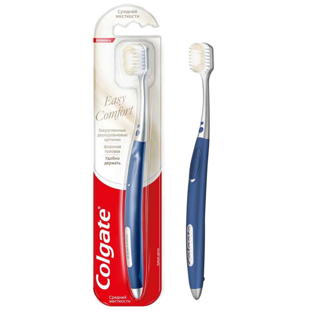 Изображение товара Colgate зубная щетка easy comfort/средняя