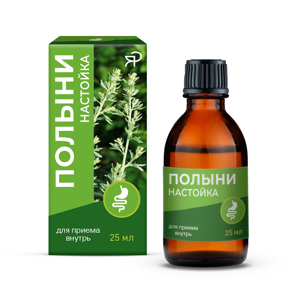 Изображение товара Полыни настойка флакон-капельница 25 мл для здоровья