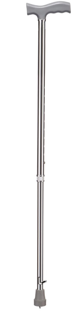 Изображение товара Трость WR-411 серебро встроенное против гололедное устройство