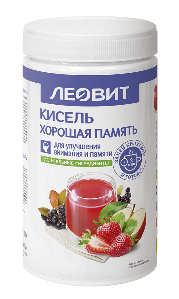 Леовит кисель хорошая память 400 гр инструкция по применению