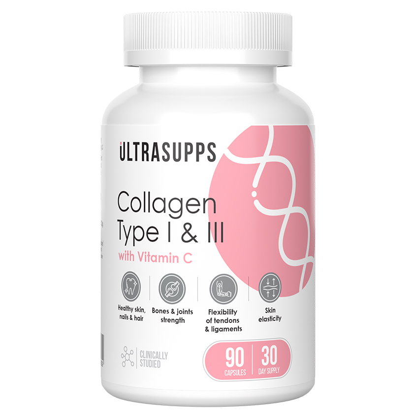 Изображение товара Ультрасаппс коллаген I и III типа 90 капсул с витамином С