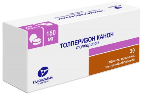 Изображение товара Толперизон канон 150 мг 30 шт. блистер таблетки, покрытые пленочной оболочкой