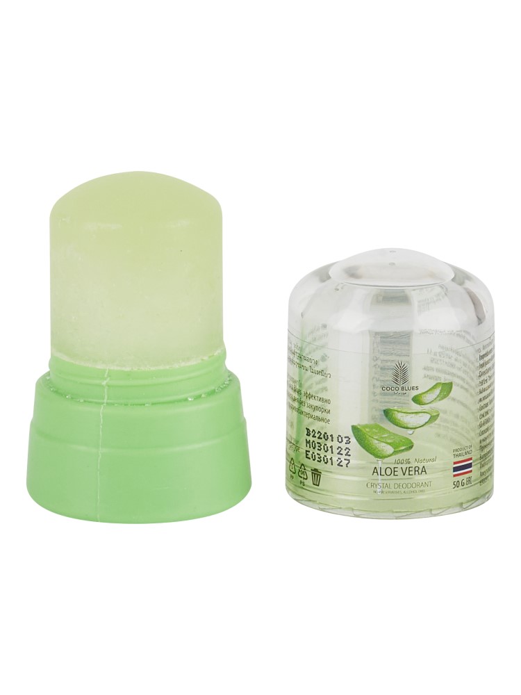 Изображение товара Дезодорант Coco blues с алоэ вера 50 г для личной гигиены