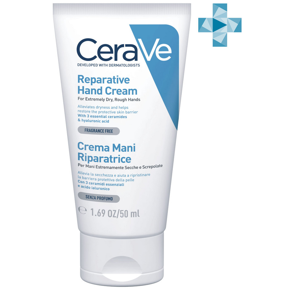CERAVE ВОССТАНАВЛИВАЮЩИЙ КРЕМ ДЛЯ ОЧЕНЬ СУХОЙ КОЖИ РУК 100МЛ инструкция по применению