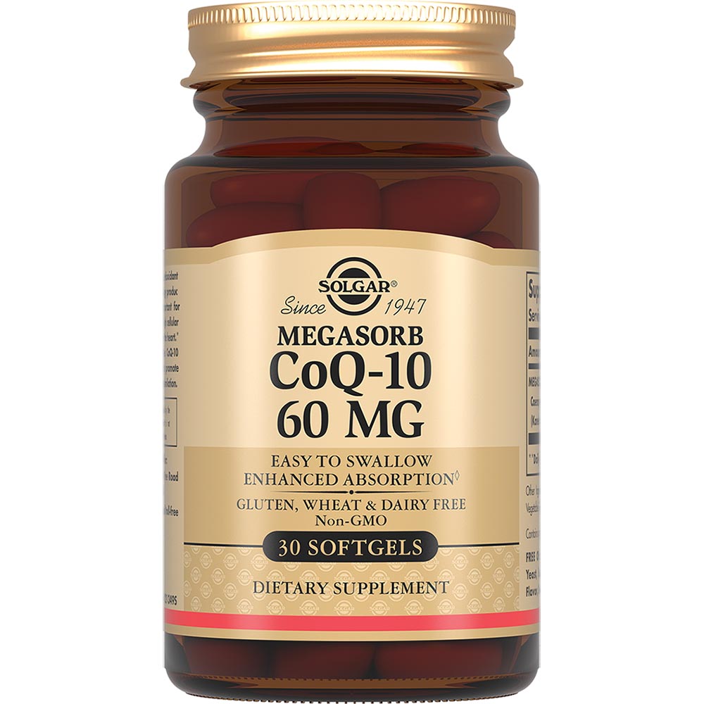 Изображение товара Солгар Коэнзим Q10 60 мг 30 шт. капсулы