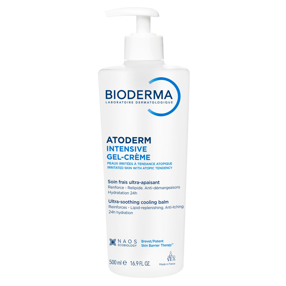 Изображение товара Bioderma Atoderm гель-крем интенсив для сухой и чувствительной кожи 500 мл Изображение товара Bioderma Atoderm гель-крем интенсив для сухой и чувствительной кожи 500 мл