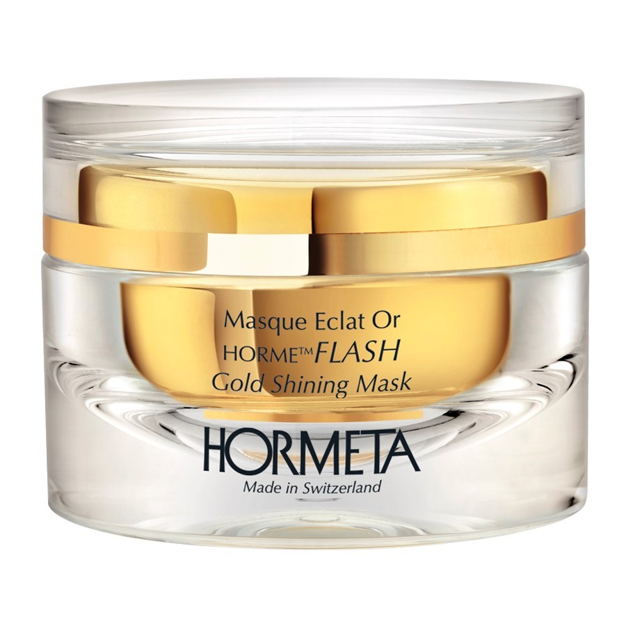 Изображение товара Маска для лица и шеи Hormeta Horme Flash с золотым сиянием 50 мл