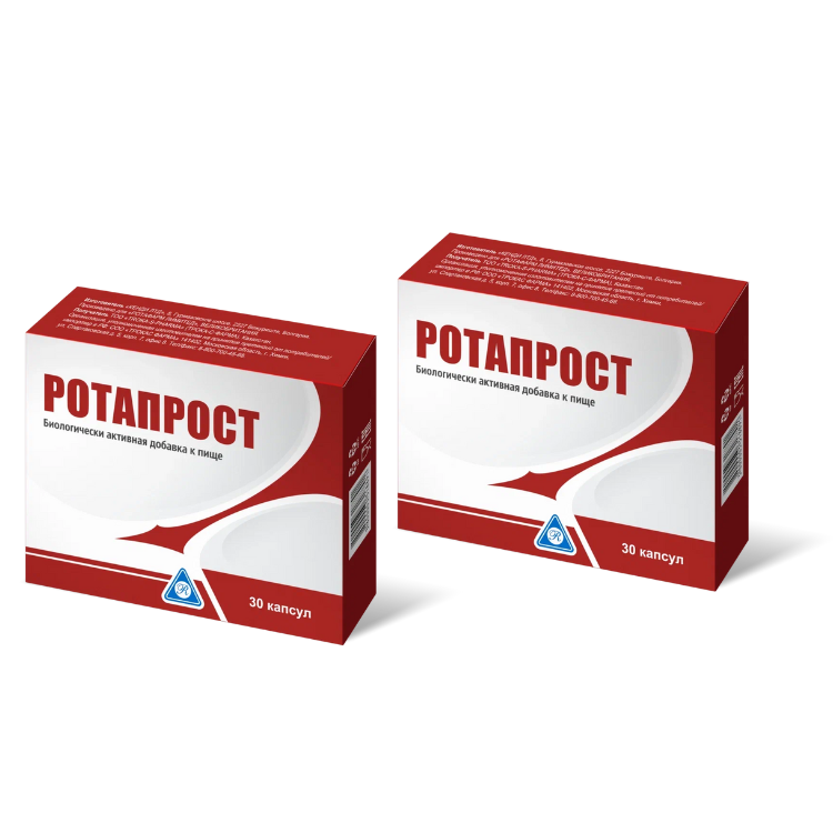 Изображение товара Набор "Для мужчин витаминно-минеральный комплекс" из 2х уп. РОТАПРОСТ №30 со скидкой