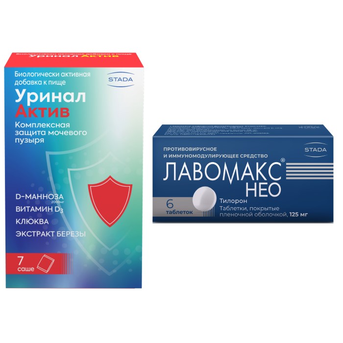 Изображение товара Набор Уринал Актив саше №7 + Лавомакс НЕО №6 со скидкой