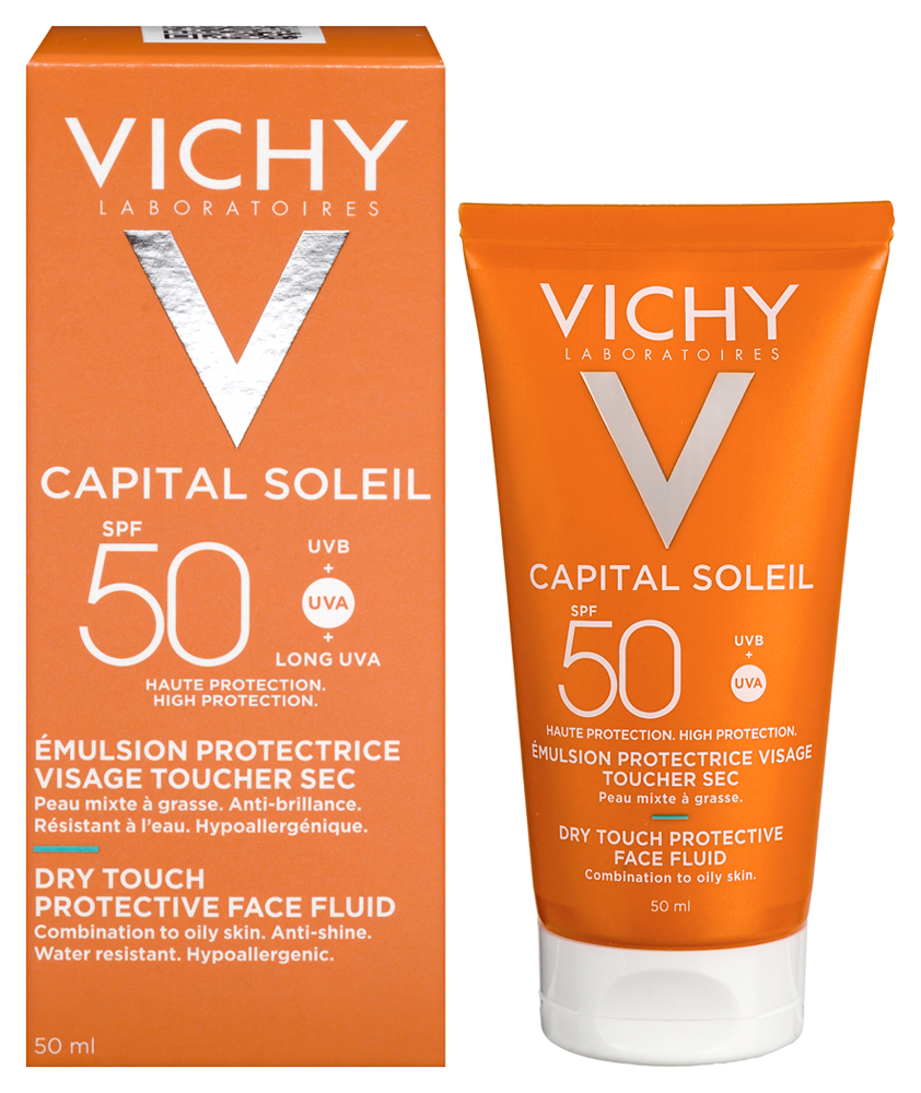 Изображение товара Vichy capital soleil эмульсия матирующая для лица spf50 50 мл