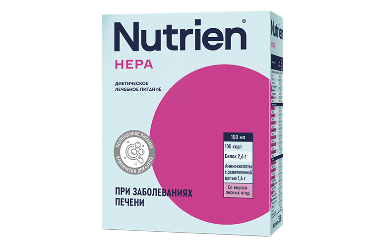 Изображение товара Нутриэн гепа со вкусом лесных ягод 350 г для поддержки печени