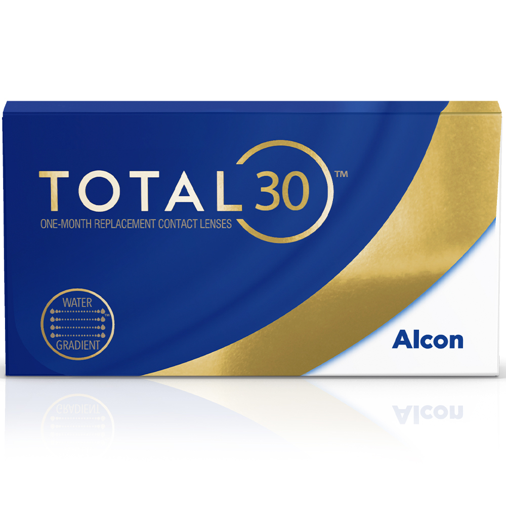 Изображение товара Мягкие контактные линзы Alcon total30 плановой замены 8,4/14,2/-2,00 3 шт