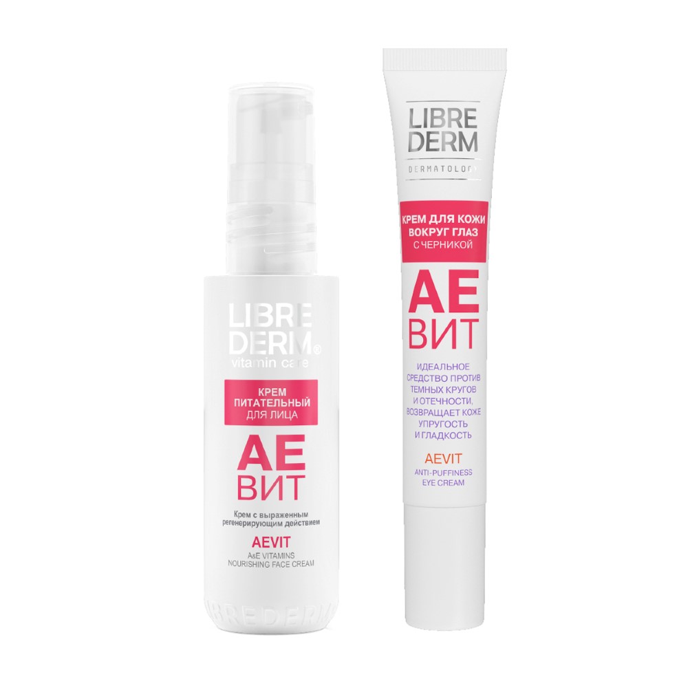 Изображение товара Набор ЛИБРИДЕРМ АЕВИТ: крем для лица + крем для кожи вокруг глаз