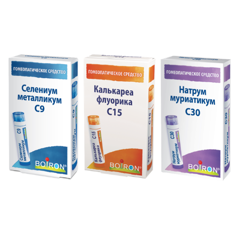 Изображение товара Набор гомеопатический "Комплекс для профилактики морщин на лице"