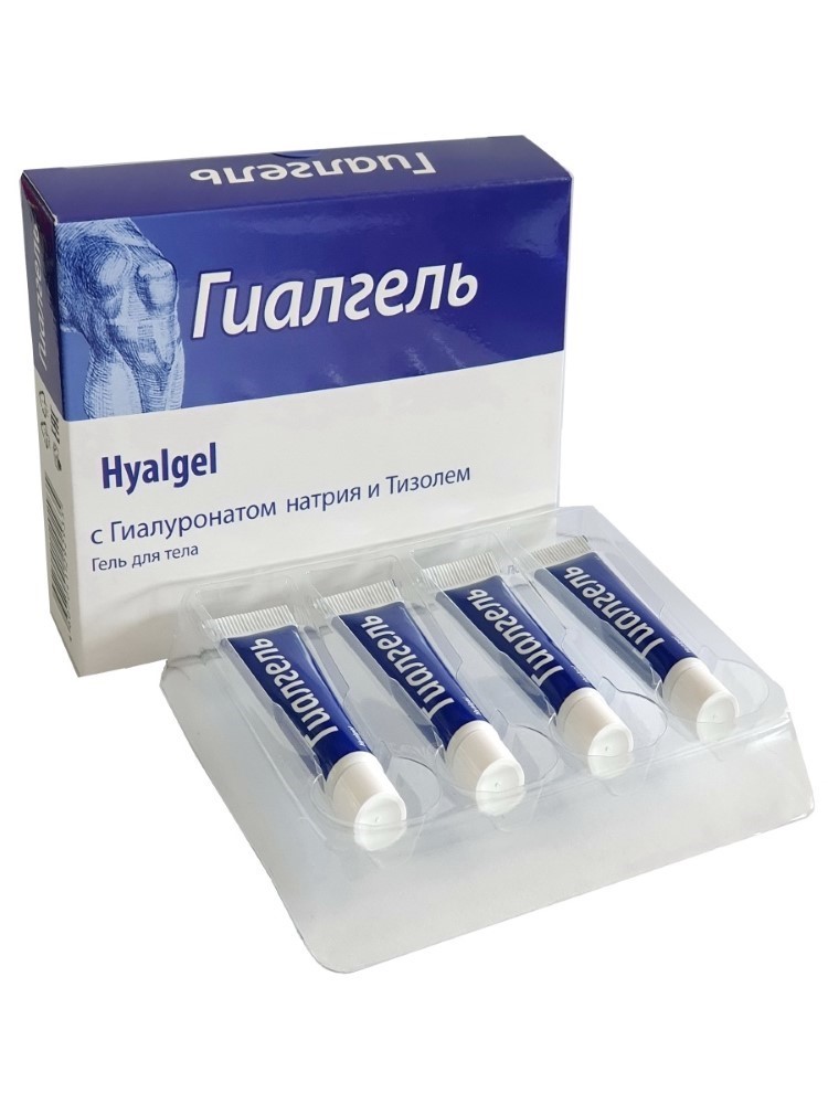Изображение товара Гиалгель гель для тела с гиалуронатом и тизолем 4 г 4 шт